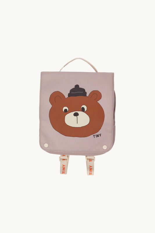 Bear Toddler Backpack - Taupe