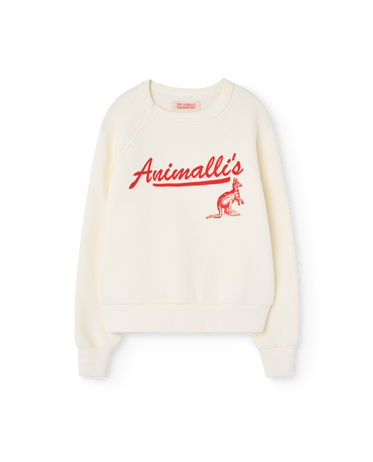 Shark Sweatshirt - White Animalli's