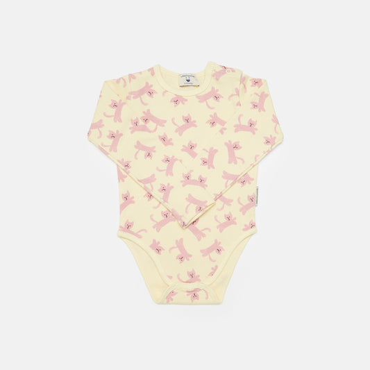 Cats All Over Baby Bodysuit