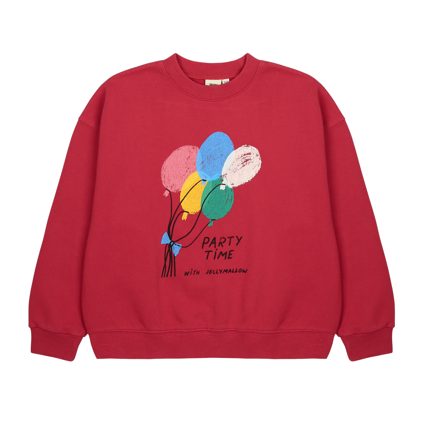 Balloon Sweatshirt - Dark Pink