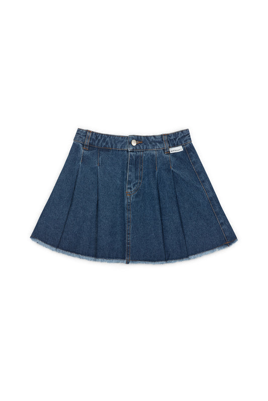 Lola Mini Skirt - Denim