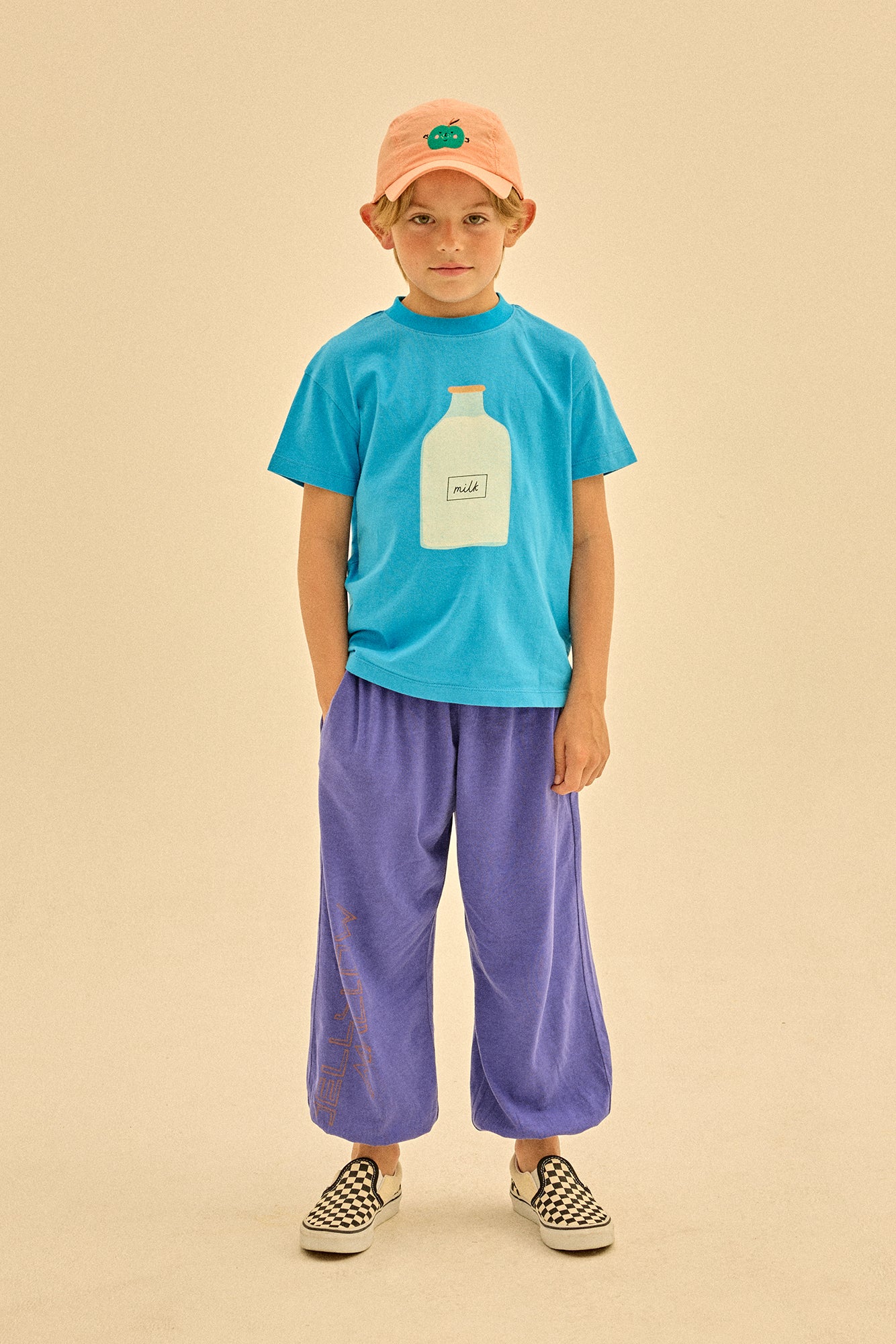 Milk T-Shirt - Blue