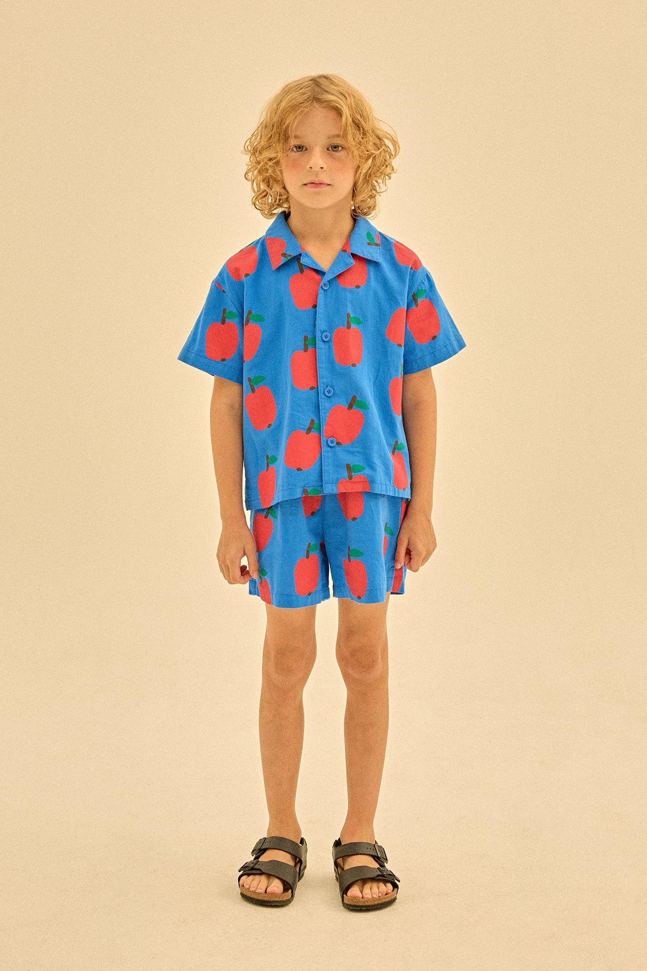 Apple Summer Shirt - Blue