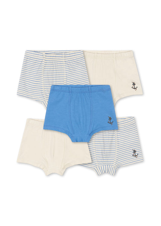 Basic 5-Pack Boxers - Stripe Mix