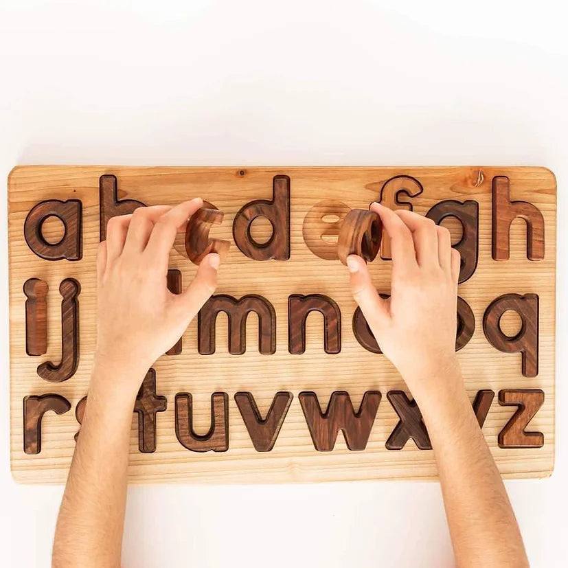 Rompecabezas del alfabeto en minúsculas