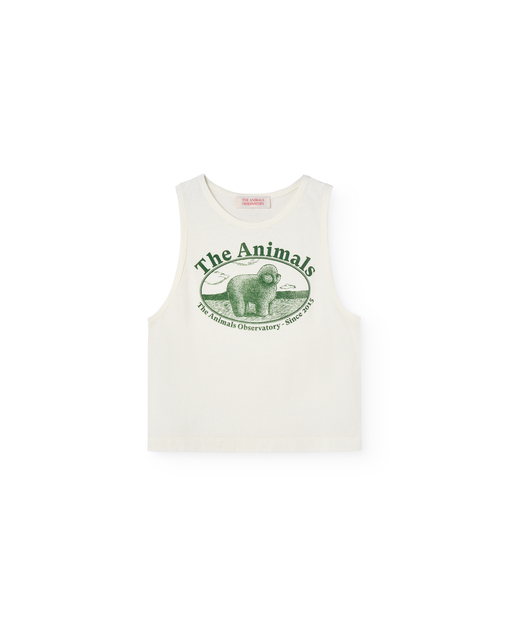 The Animals Observatory Poodle Frog Tank Top - White – Charlie The Animals Observatory Poodle Frog Tank Top - White – Charlie