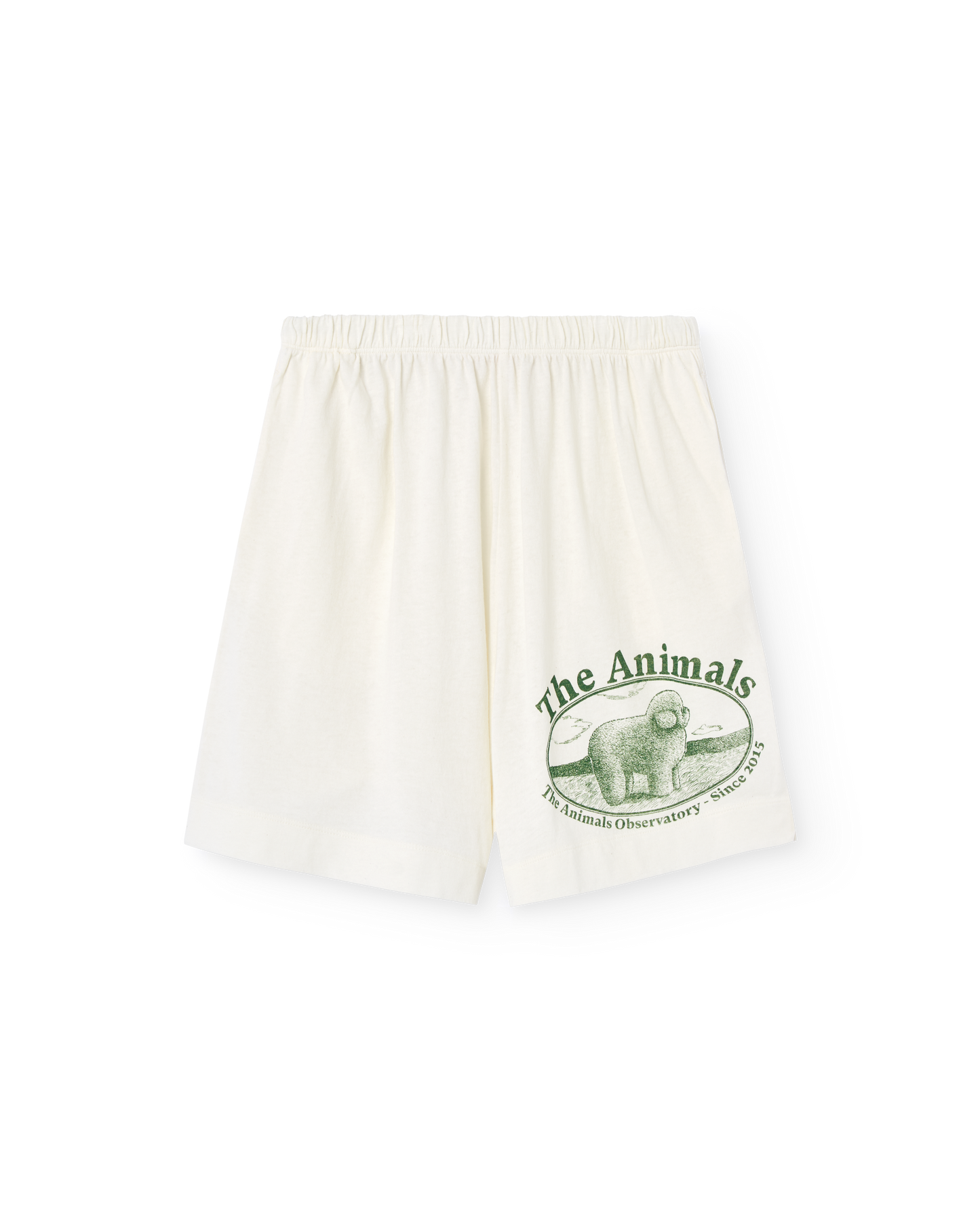 Poodle Mole Bermuda Shorts - White