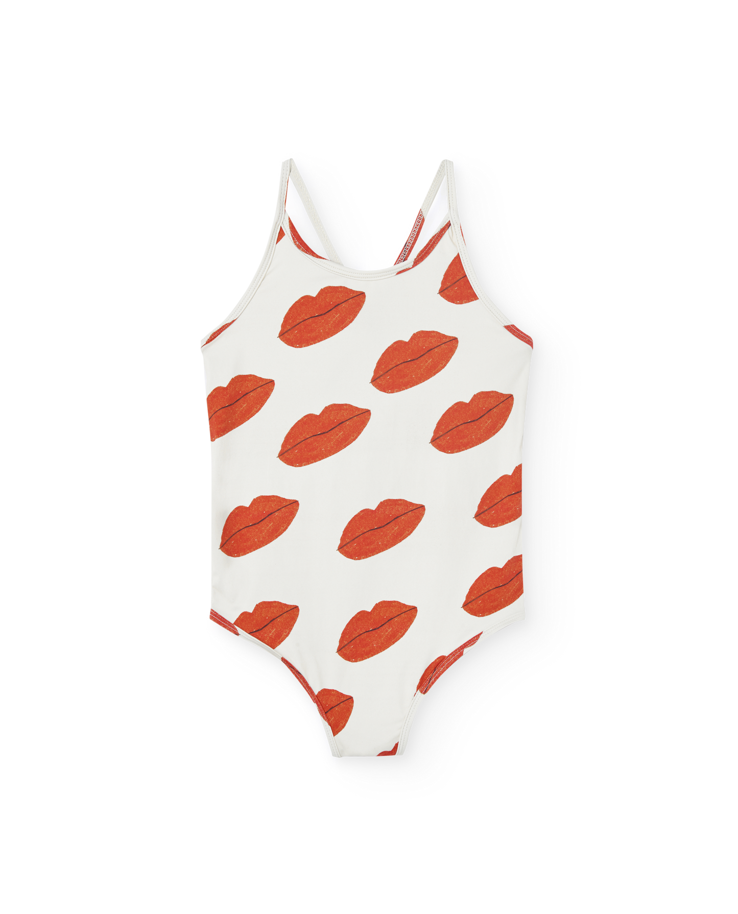 Kissing Octopus Swimsuit - White