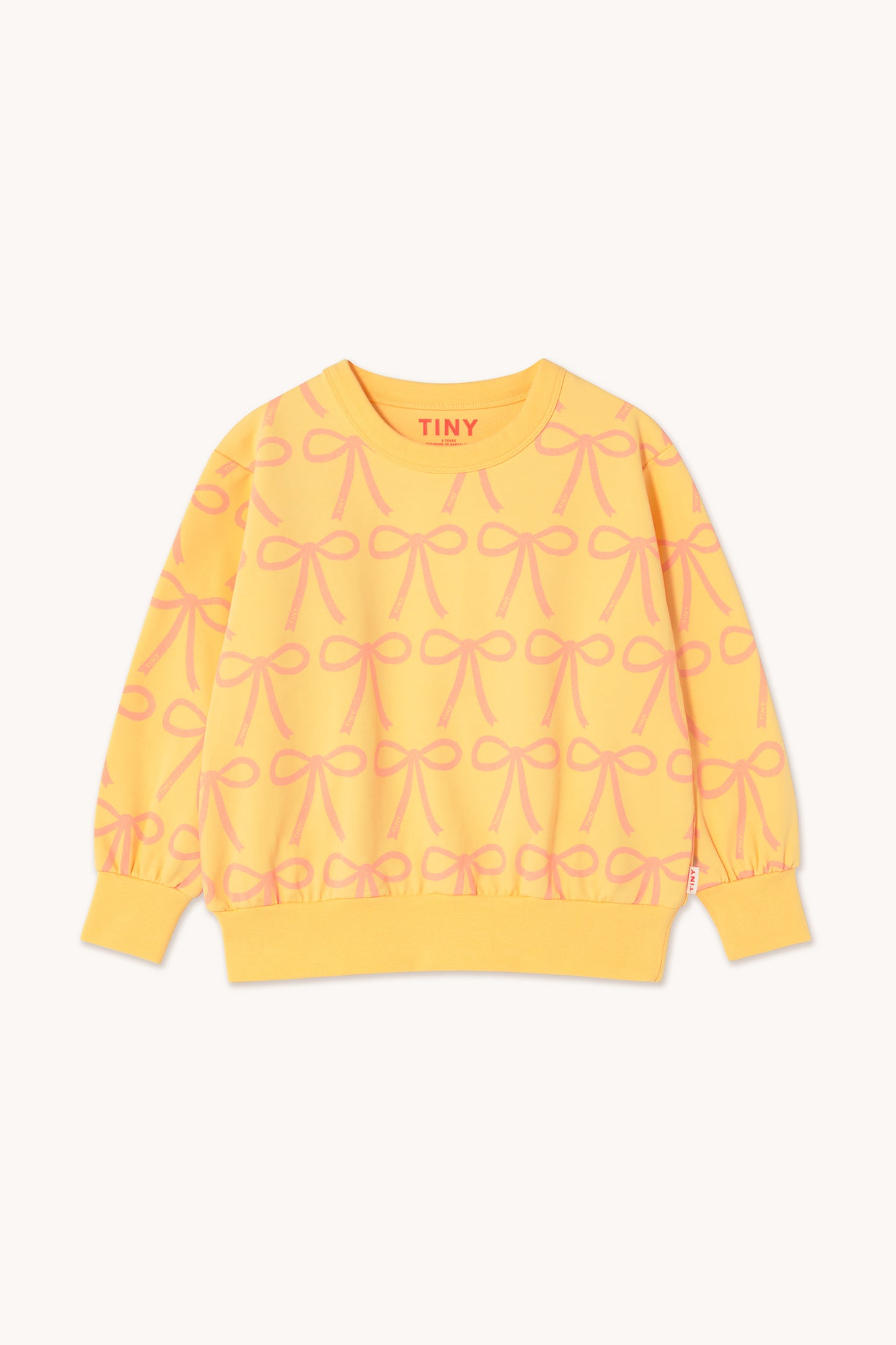 Bows Sweatshirt - Mellow Yellow