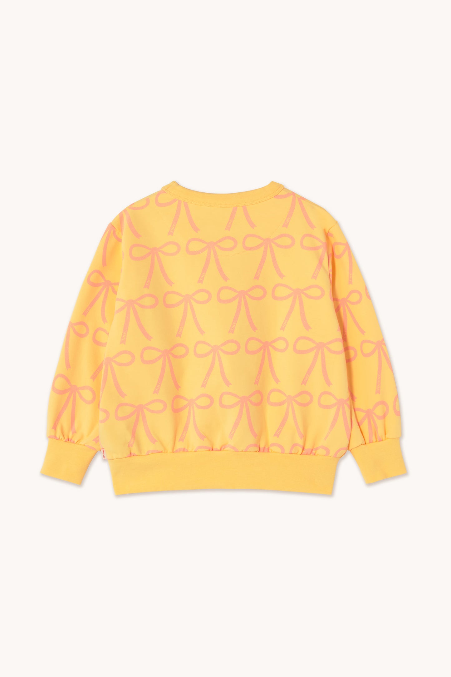 Bows Sweatshirt - Mellow Yellow