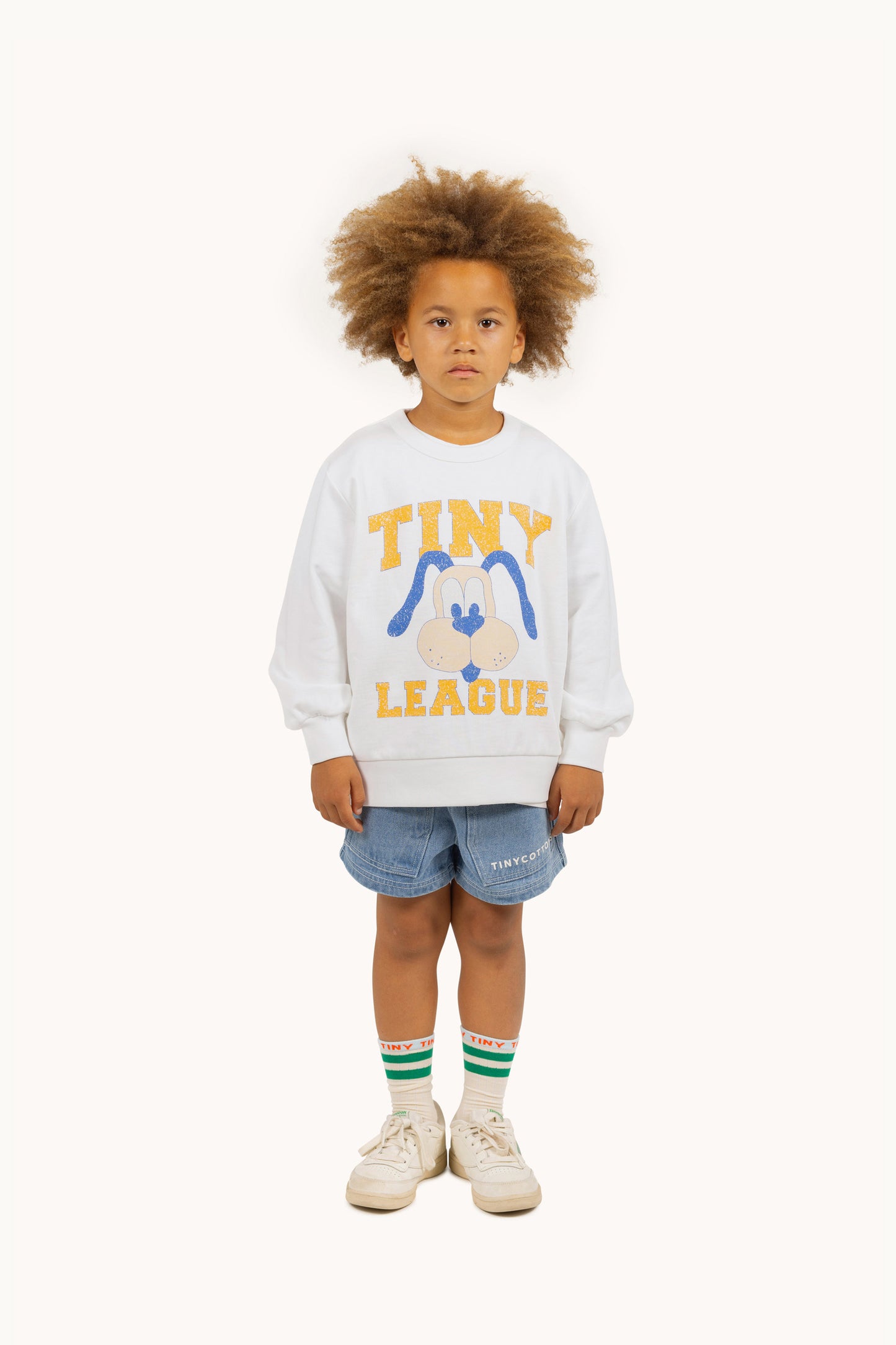 Tiny League Sweatshirt - Off-White