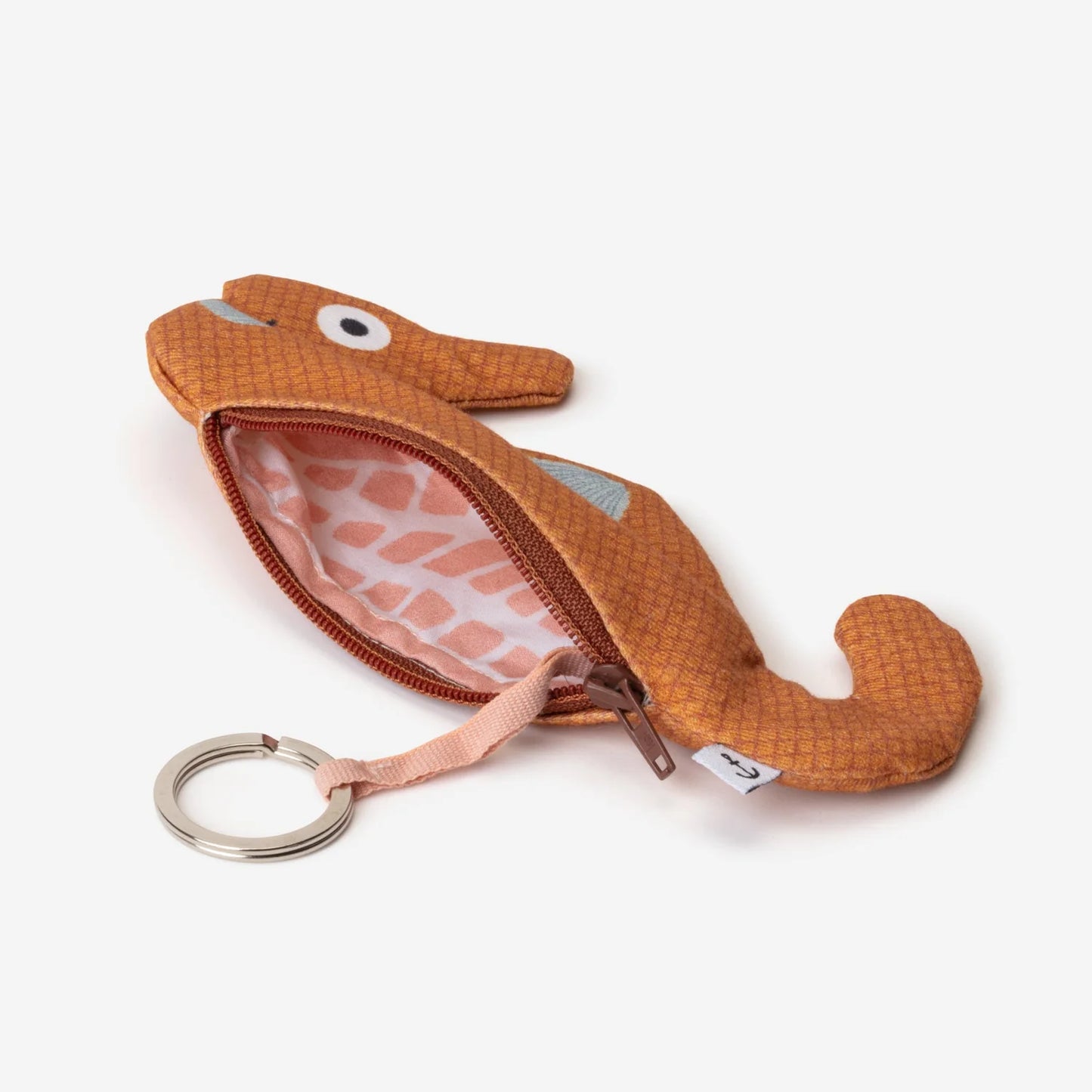 Seahorse - Orange Keychain