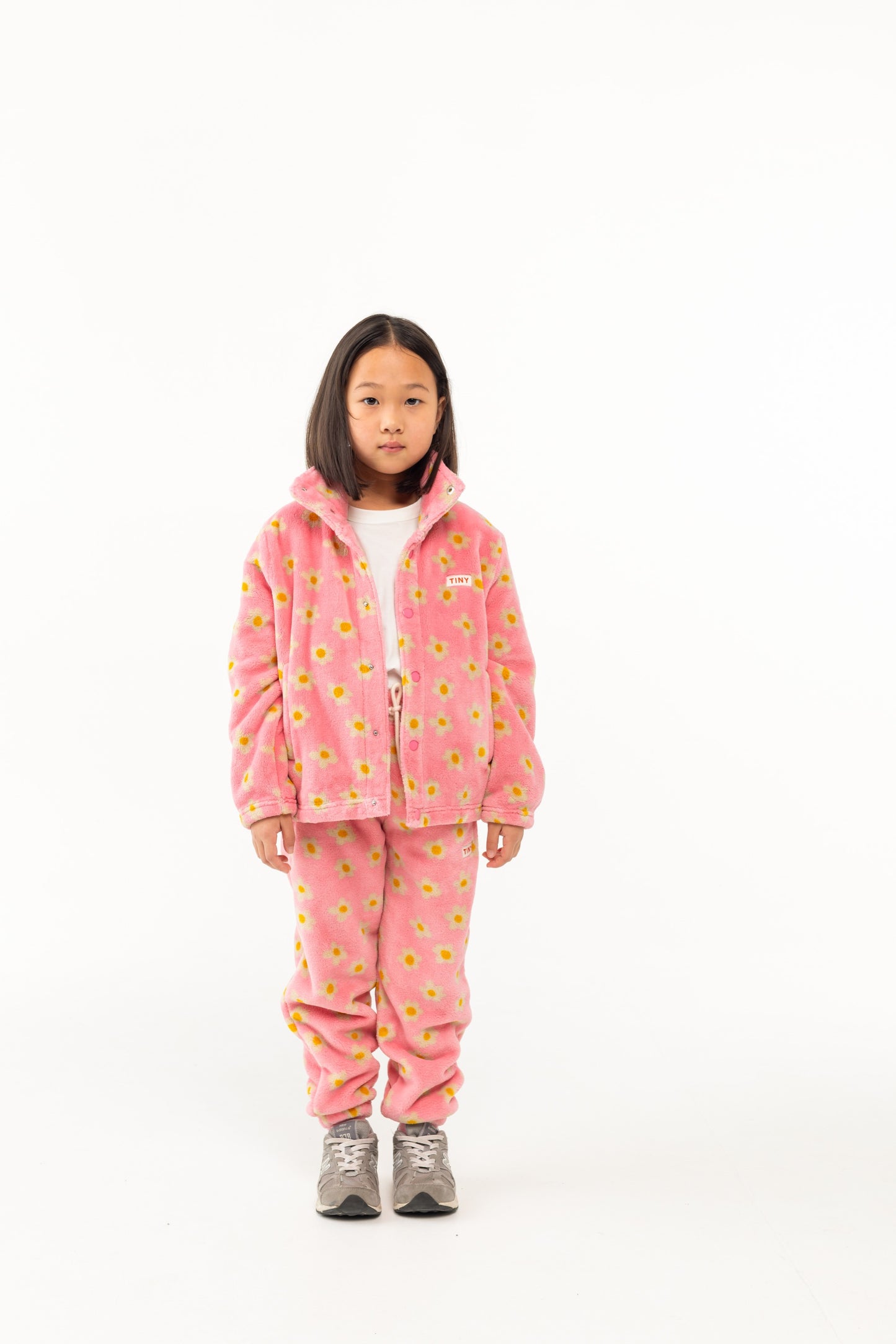 Daisies Polar Jacket - Pink