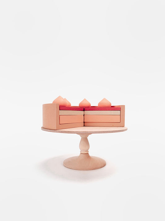 Cake on a Stand - Strawberry