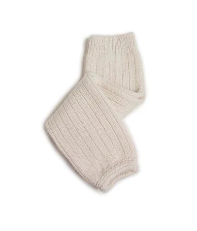 Hélène Ribbed Merino Wool Legwarmers - Doux Agneaux