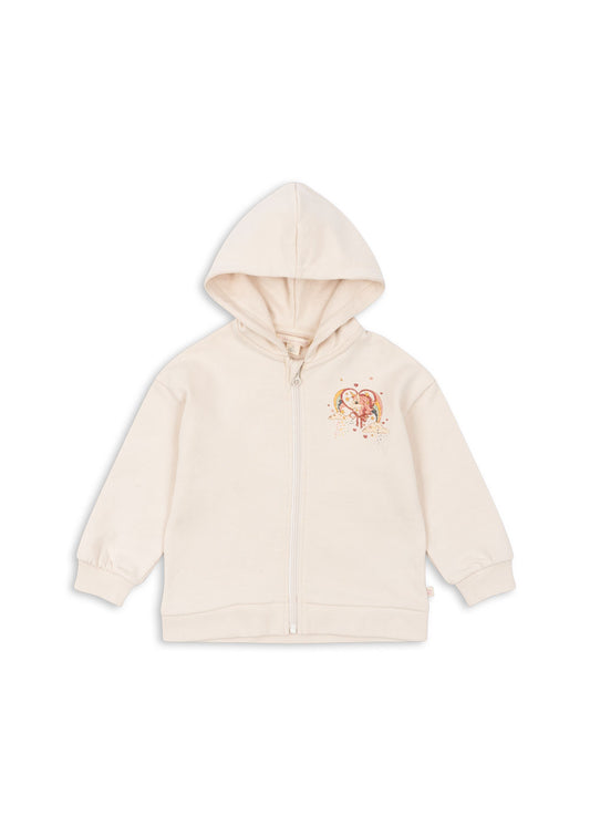 Loupy Lou Hoodie - Ecru