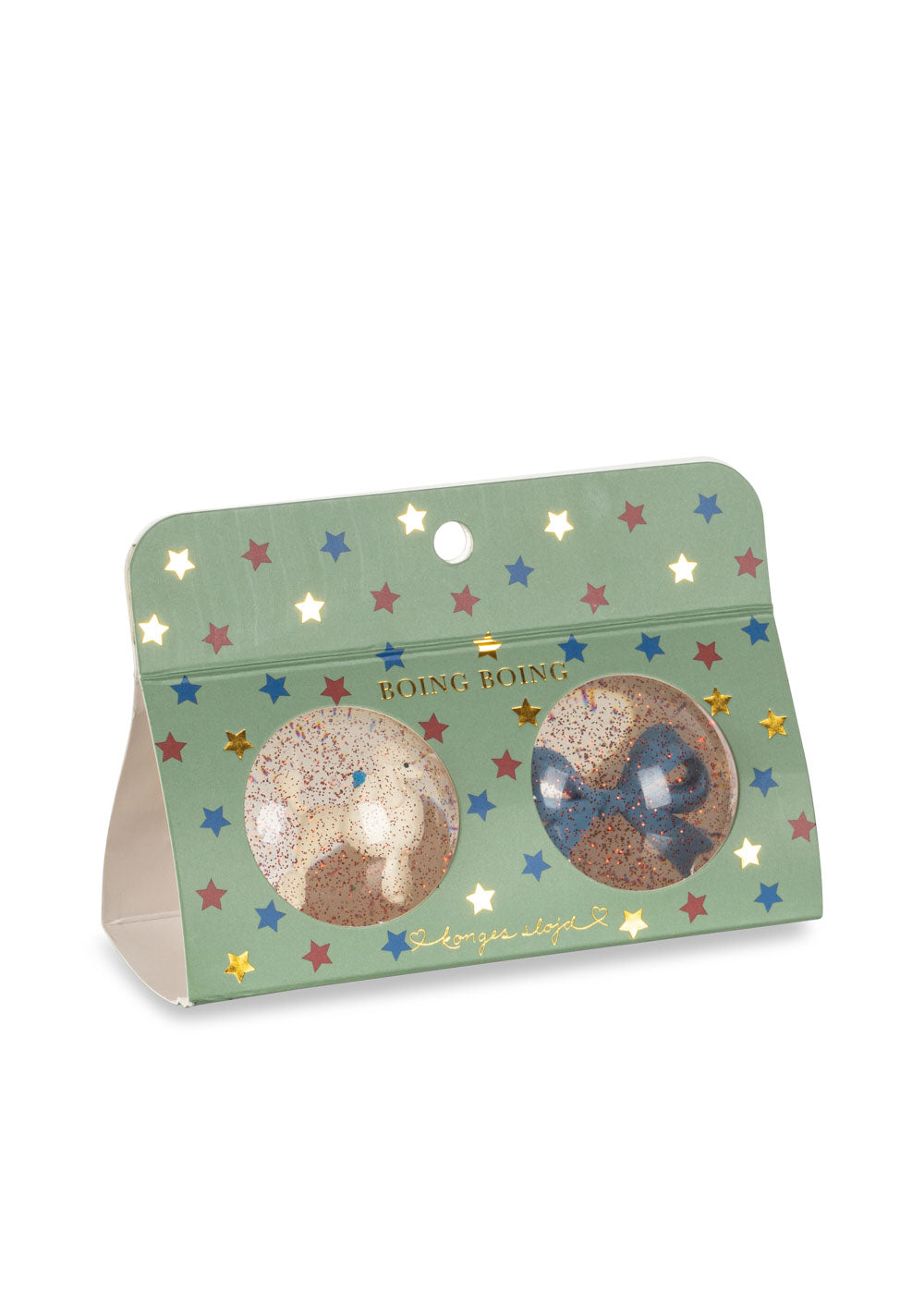 Bouncing Ball Set - Poodle & Bow