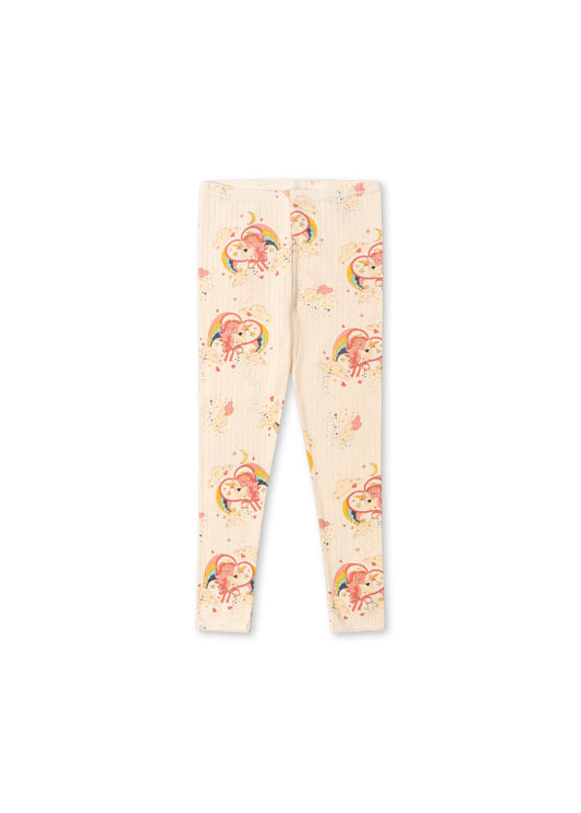 Minnie Pointelle Glitter Leggings - Unicorn