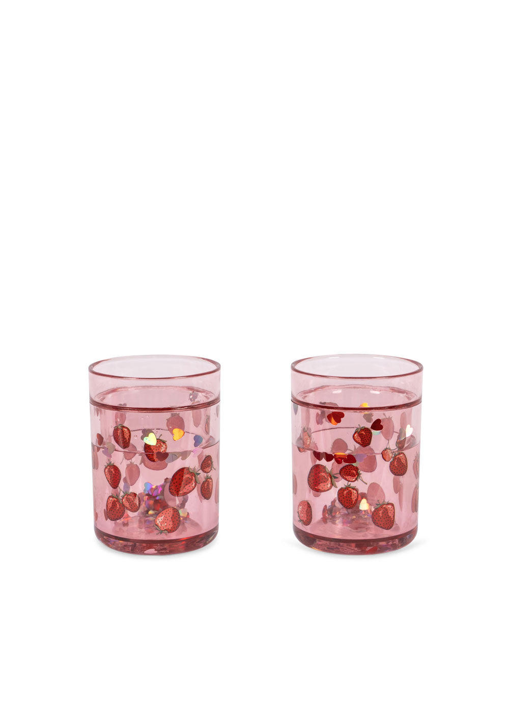 2-Pack Glitter Cups - Fragola